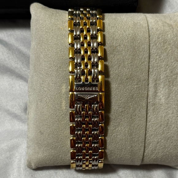 Longines two-tone white dial Les Grandes classic watch - Picture 3 of 7